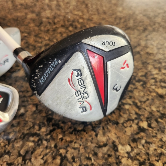 ‼️SOLD‼️ Paragon Golf RISING STAR 4 Piece JR GOLF SET Package Youth 3 Driver - Picture 6 of 11
